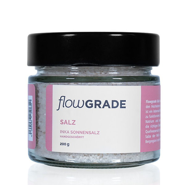 Flowgrade Salz - im Schraubglas - 200 g